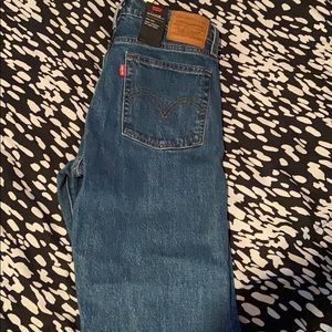 Levi’s wedge straight jeans